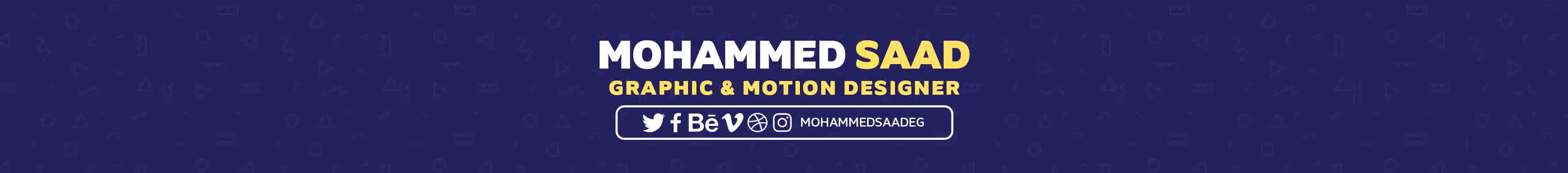 Mohammed Saad's profile banner
