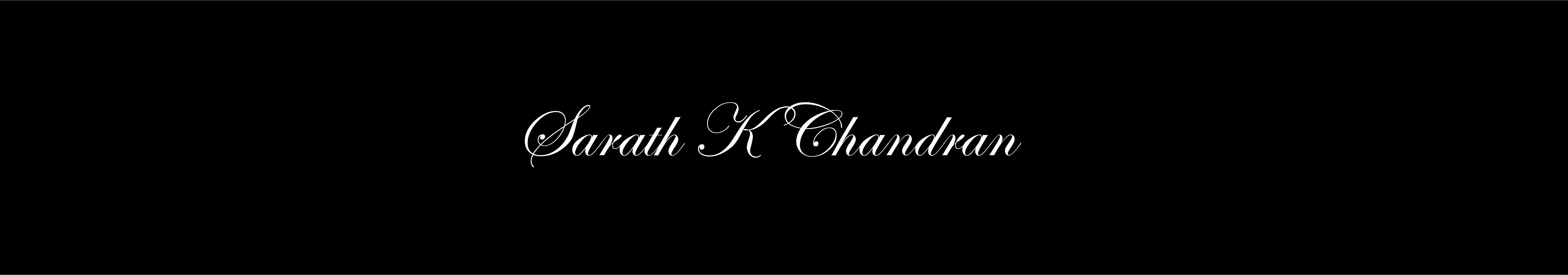 Sarath K Chandran's profile banner