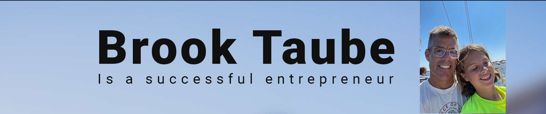 Brook Taube's profile banner