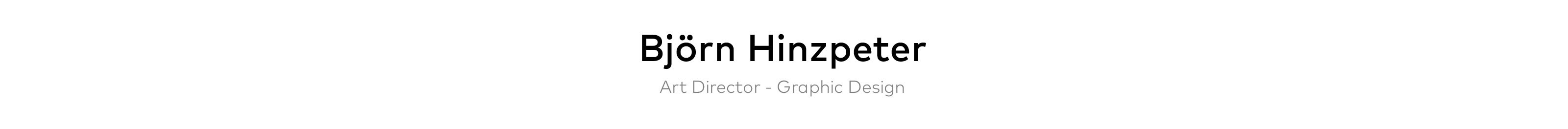Björn Hinzpeter's profile banner