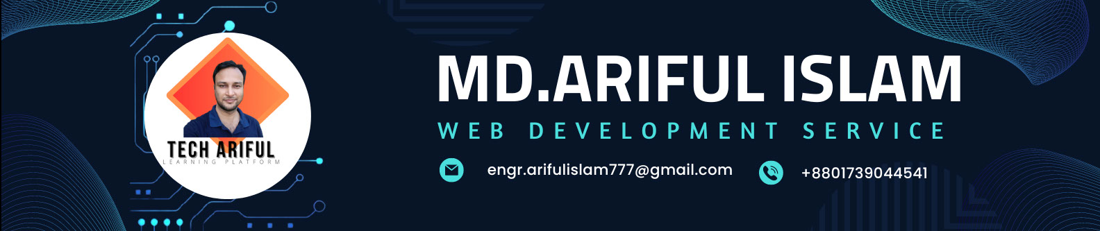 Banner de perfil de Md.Ariful Islam