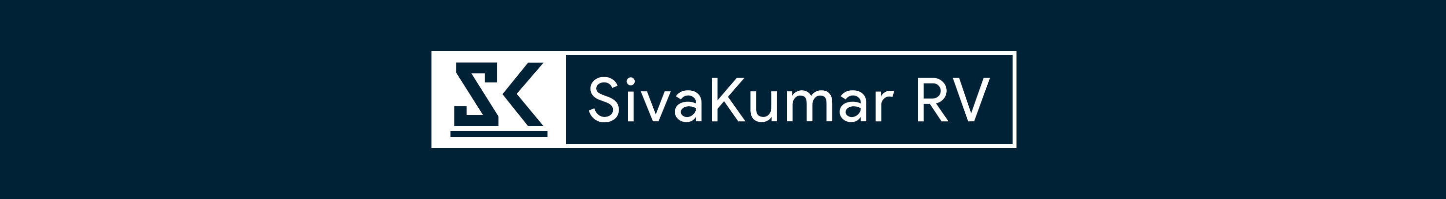 SIVAKUMAR RV's profile banner