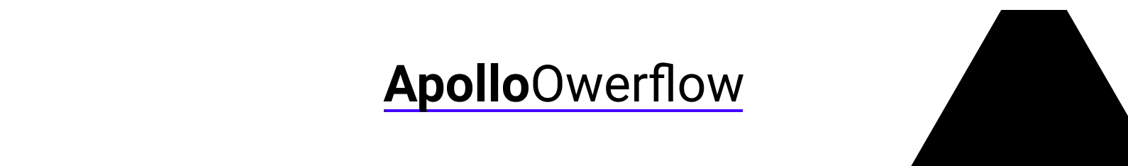 Banner profilu uživatele Apollo Overflow