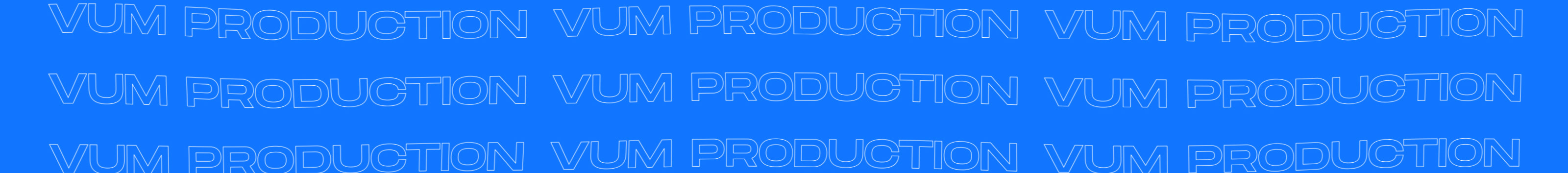 VUM Production's profile banner