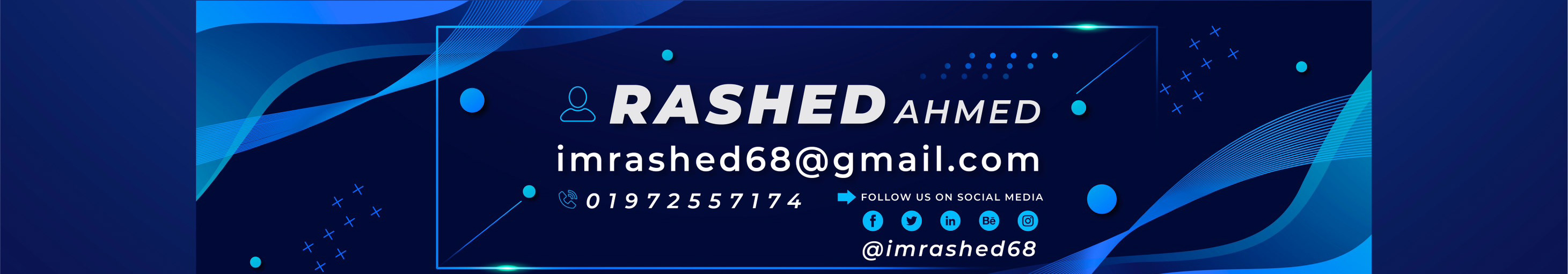 Rashed Ahmed's profile banner