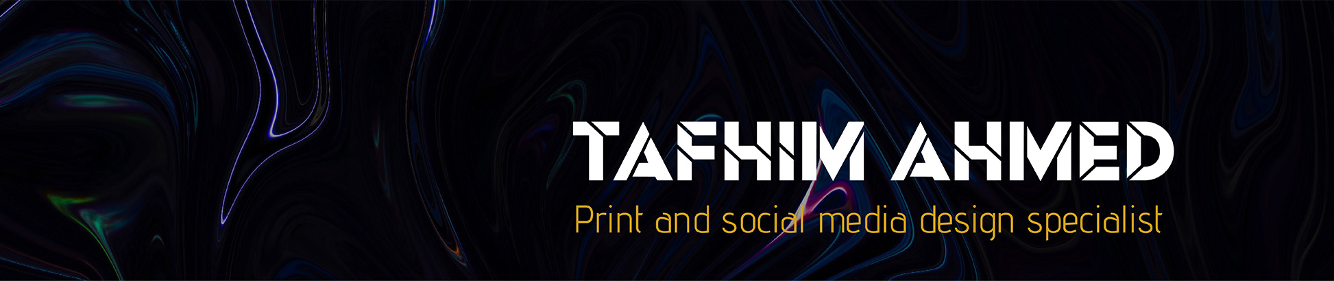 Tafhim Ahmed's profile banner