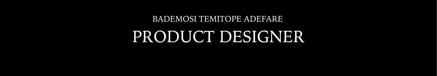 Bademosi Temitope Adefare's profile banner