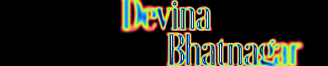 Devina Bhatnagar's profile banner