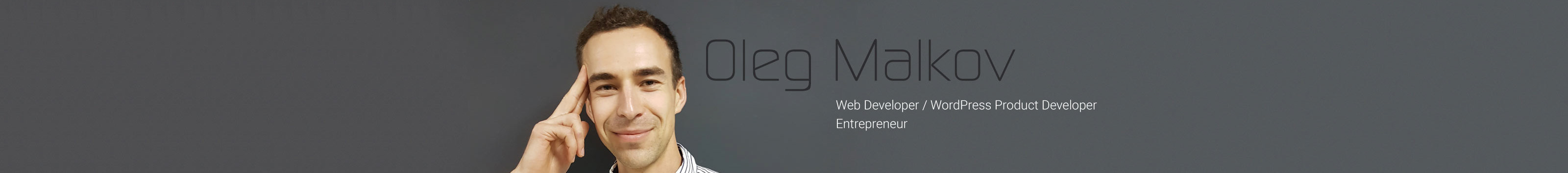 Oleg Malkov's profile banner