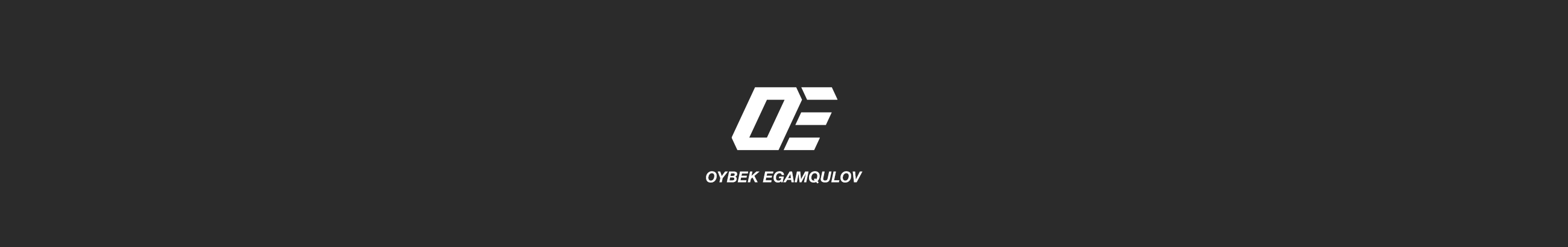 Oybek Egamqulov's profile banner