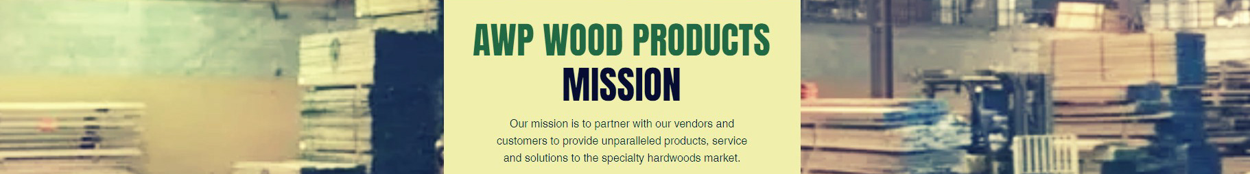 AWP Wood Products's profile banner