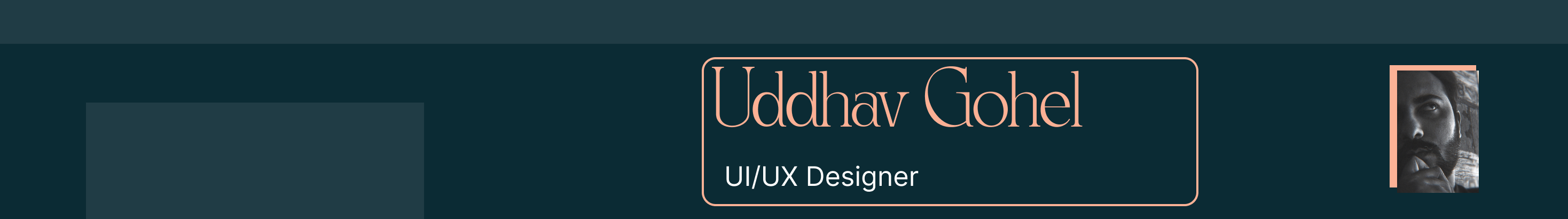 Uddhav Gohel's profile banner