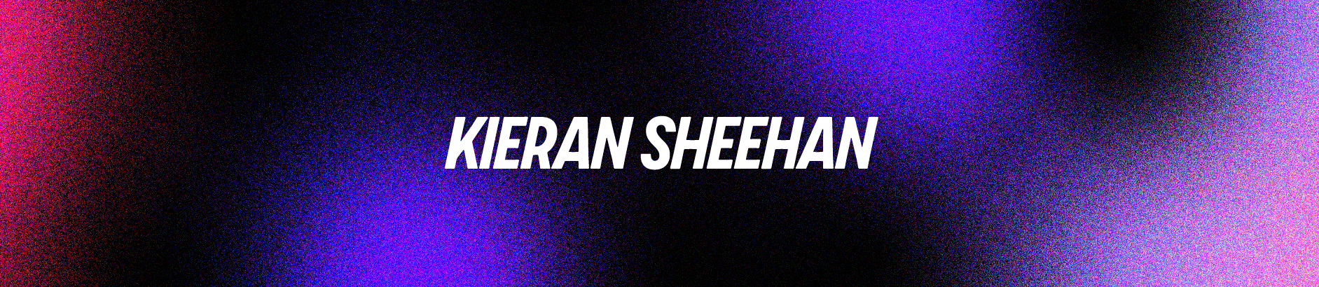 Kieran Sheehan's profile banner