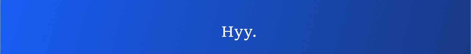 Baner profilu użytkownika Hyy Dé