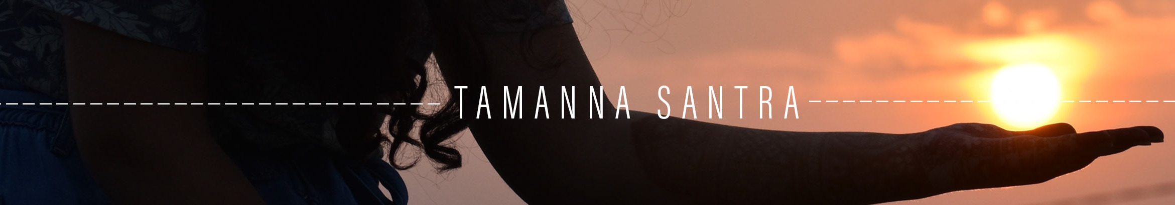 Tamanna Santra's profile banner