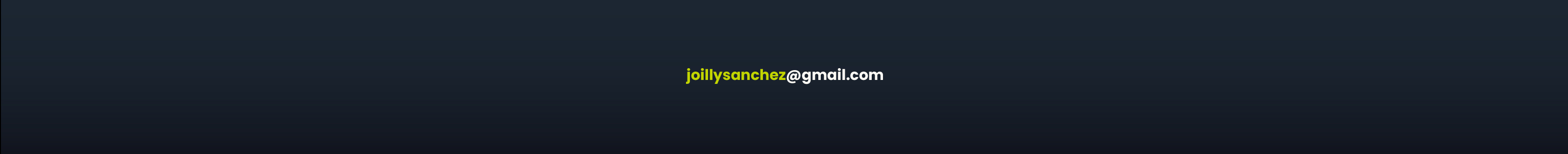 Joilly Sánchez's profile banner