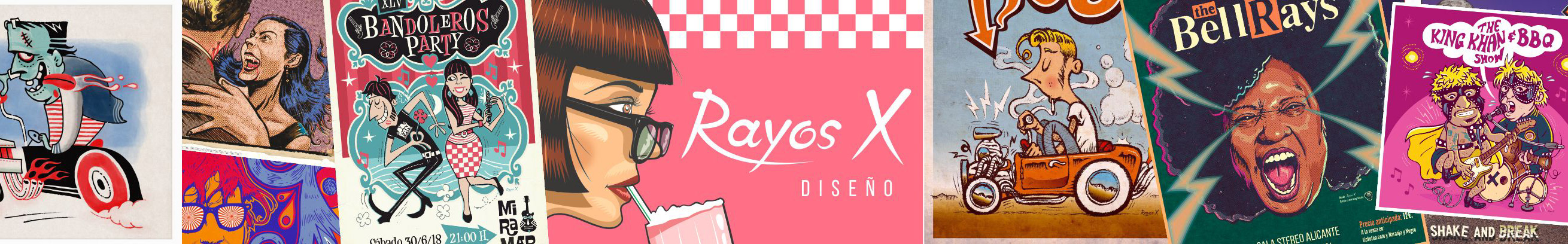 RAYOS X のプロファイルバナー