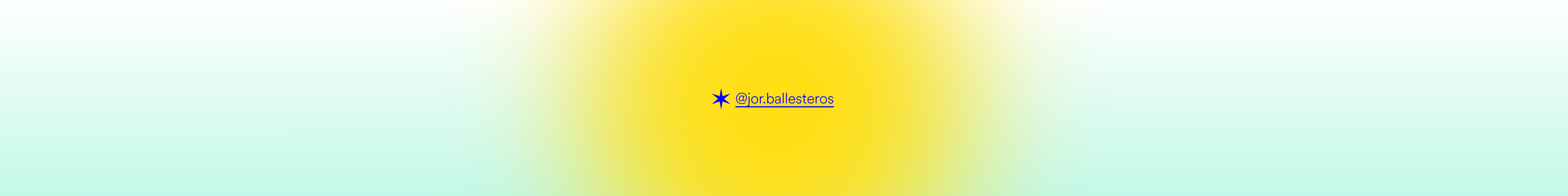 Jorge Ballesteros L.'s profile banner