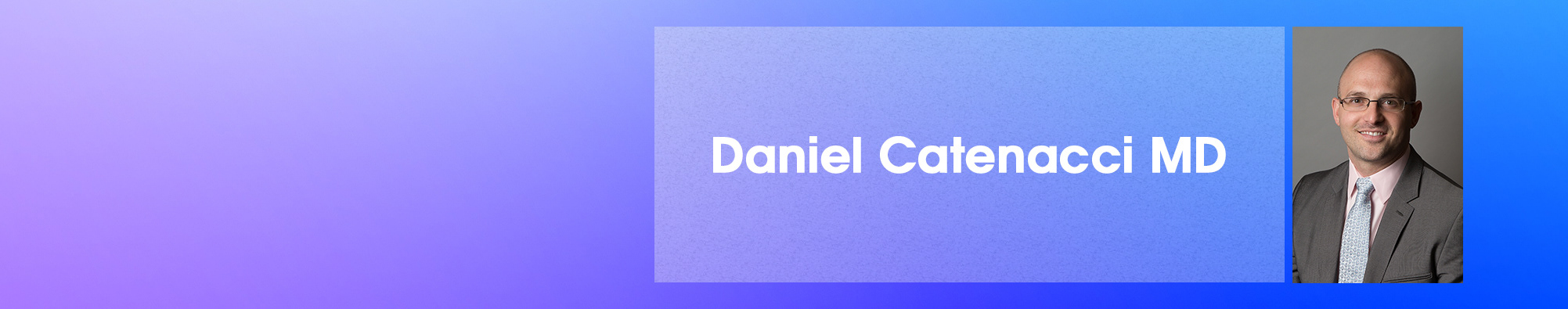 Daniel Catenacci MD's profile banner
