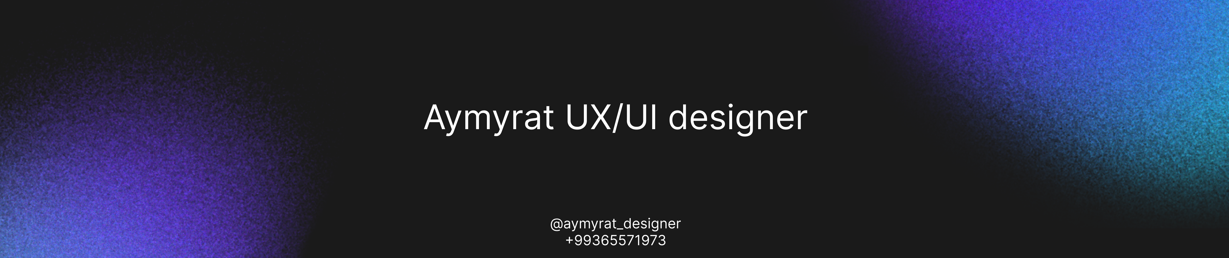 Aymyrat Atayew's profile banner