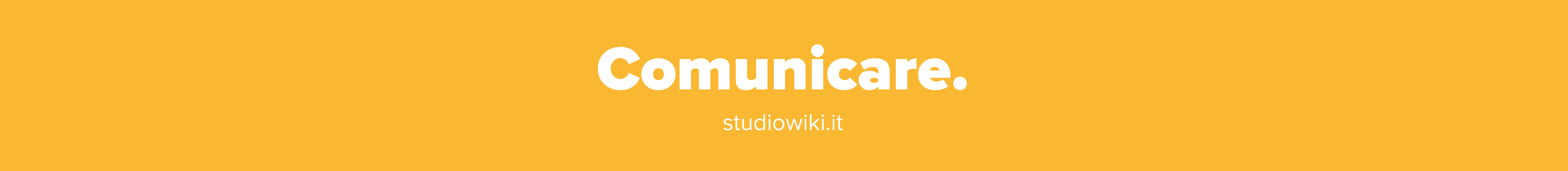 Studiowiki Srl's profile banner