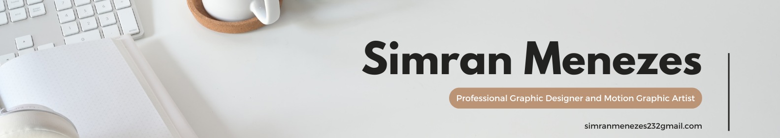 Simran Menezes's profile banner