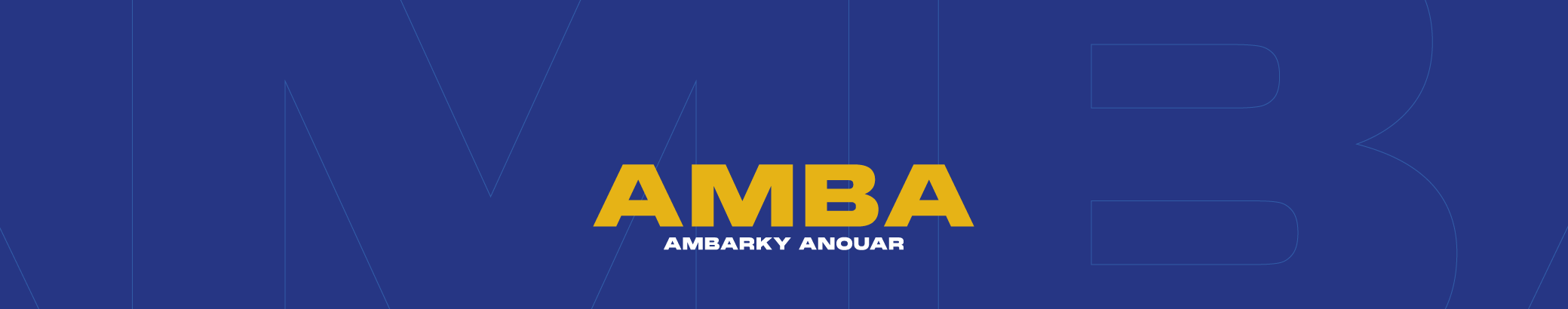 Anouar Ambarky's profile banner