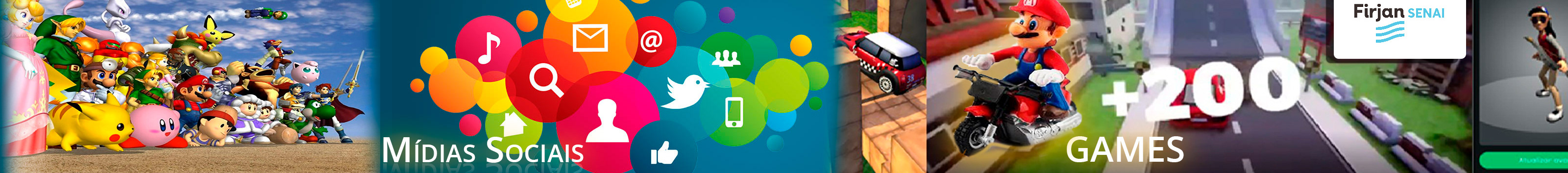 Firjan SENAI RJ  Maracanã - Mídias Socias & Jogos Digitais's profile banner