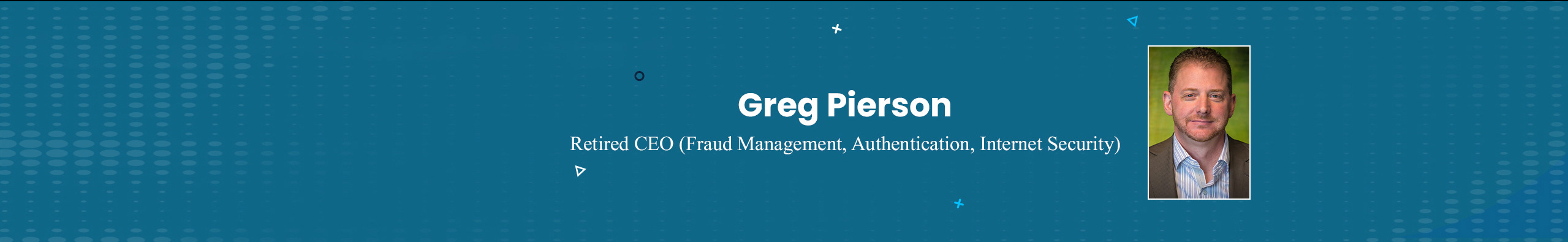 Banner de perfil de Greg Pierson