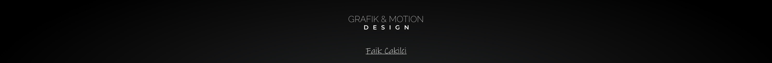 Faik Çakılcı's profile banner
