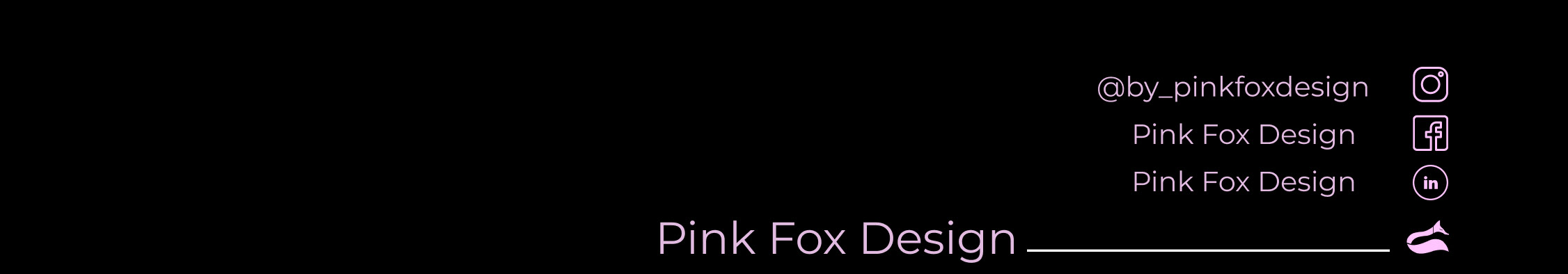 Pink Fox's profile banner