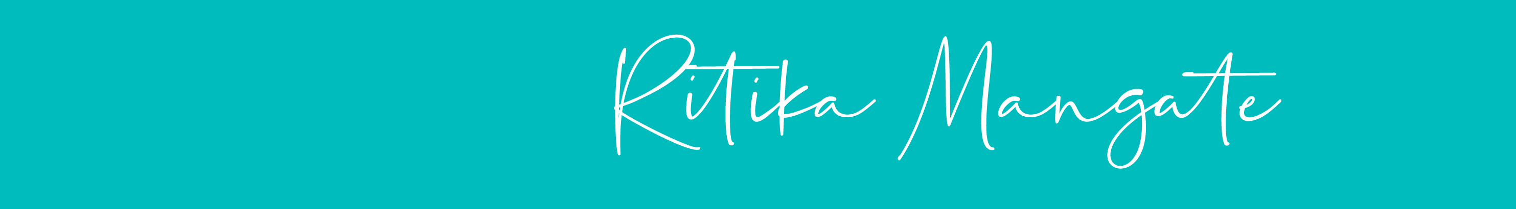Ritika Mangate's profile banner