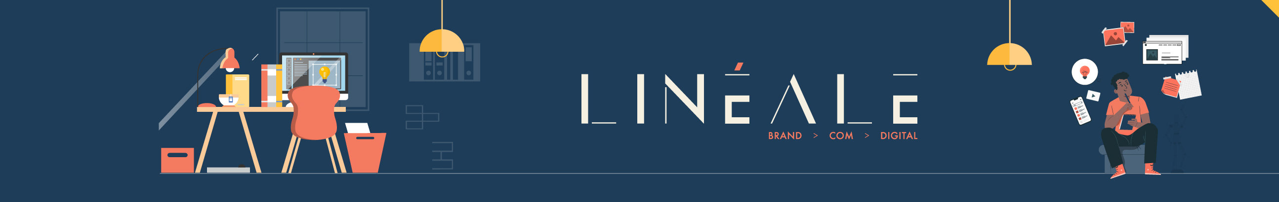 Lineale Agency's profile banner