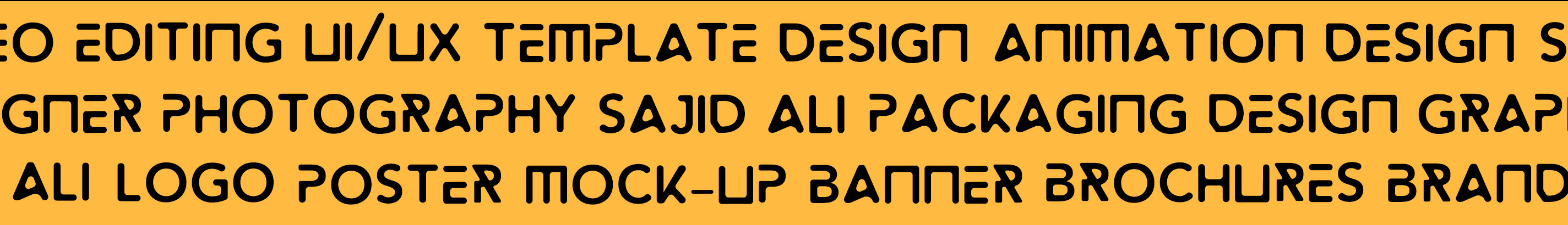 Sajid Ali's profile banner