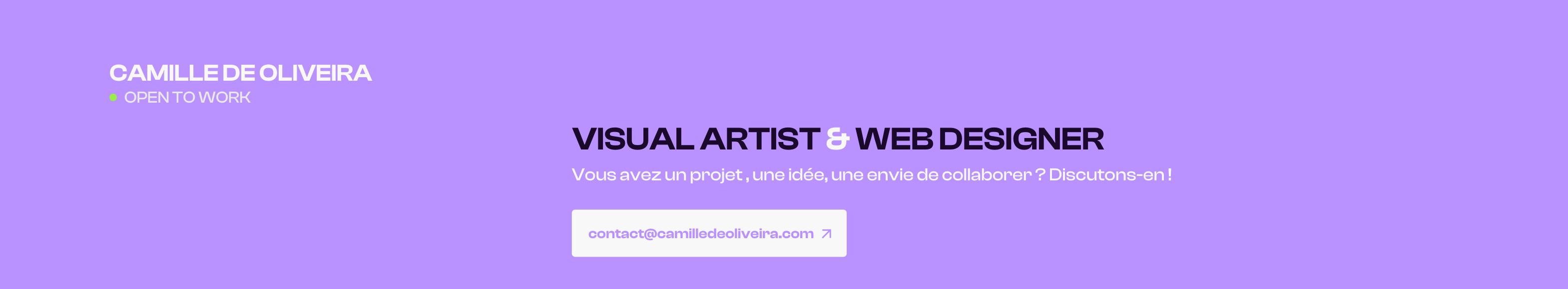 Camille De Oliveira's profile banner