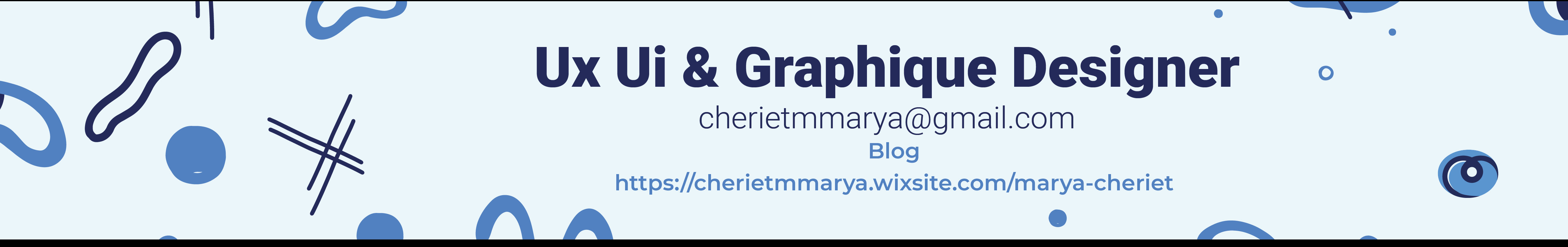 Banner profilu uživatele Marya CHERIET