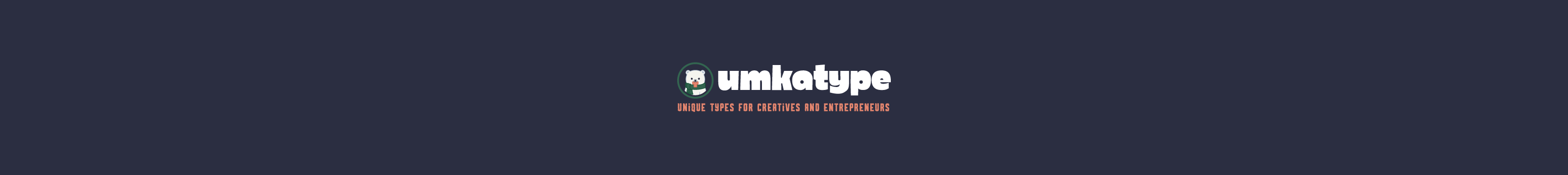 Umka Type's profile banner