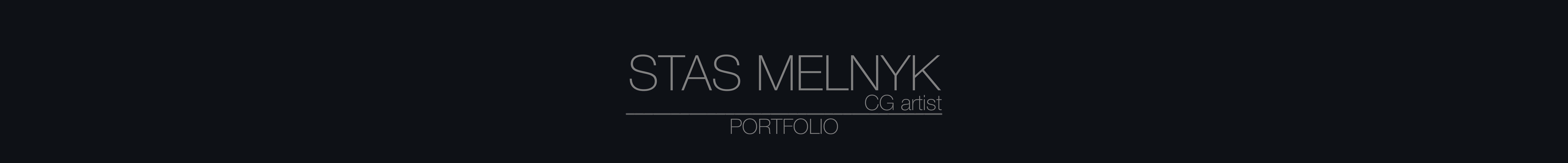 Stas Melnyk's profile banner