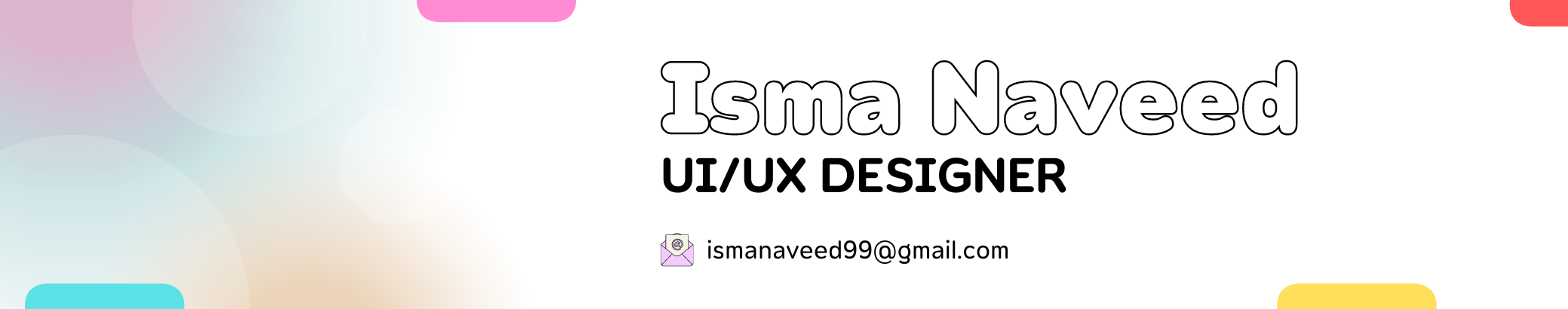 Banner del profilo di Isma Naveed