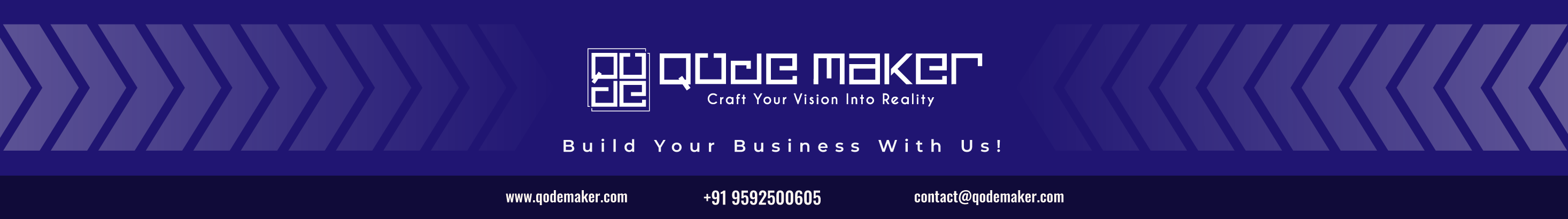 Qode Maker's profile banner