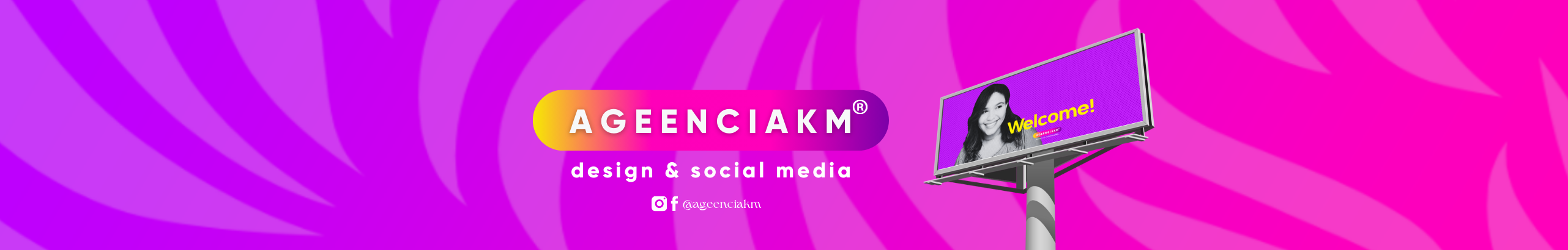 Banner profilu uživatele AGEENCIAKM® | Kayenne Melo