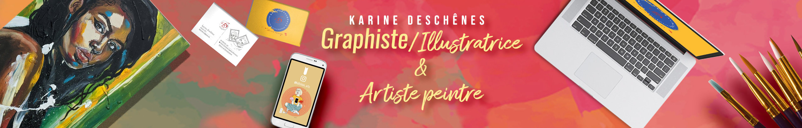 Karine Deschênes's profile banner
