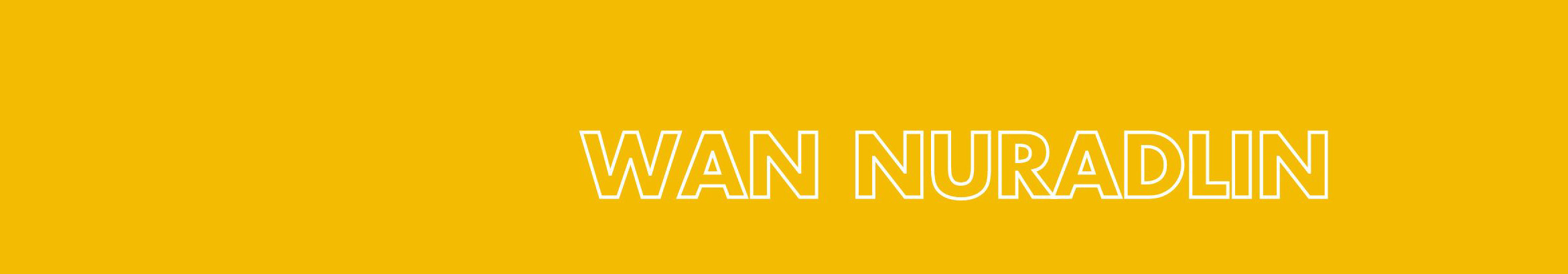 Banner profilu uživatele Wan Nuradlin