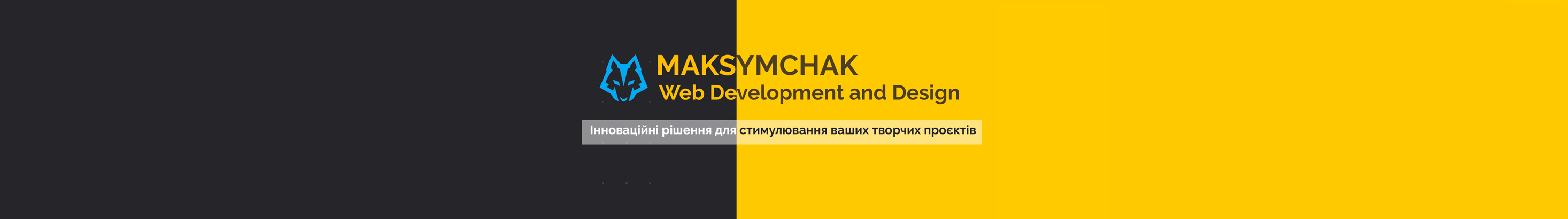 Volodymyr Maksymchak's profile banner