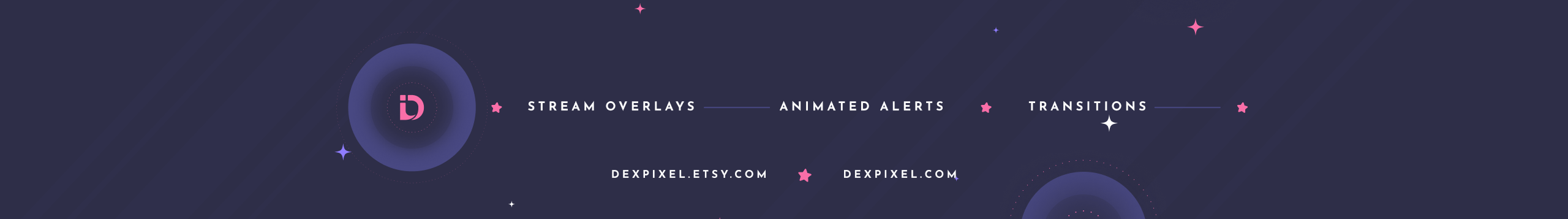 Bannière de profil de DexPixel Stream Design