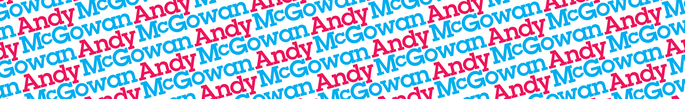 Banner de perfil de Andy McGowan