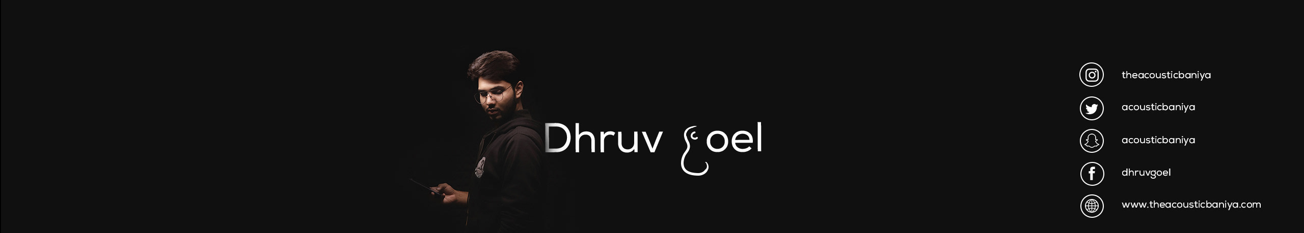 Dhruv Goel's profile banner