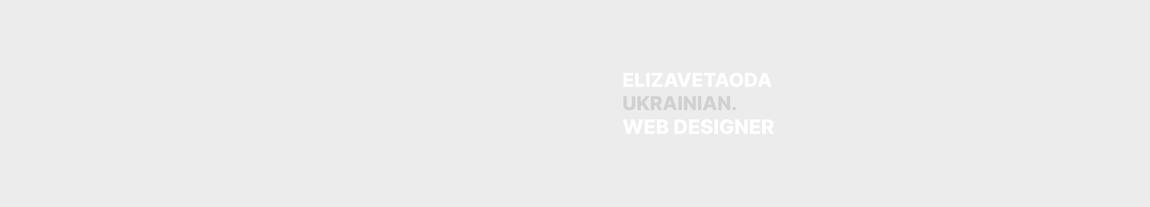 Elizaveta Oda profil başlığı