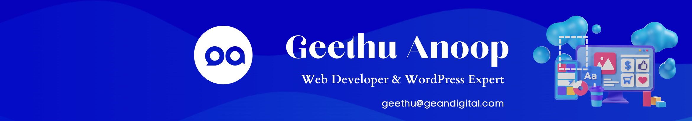 Geethu Anoop's profile banner