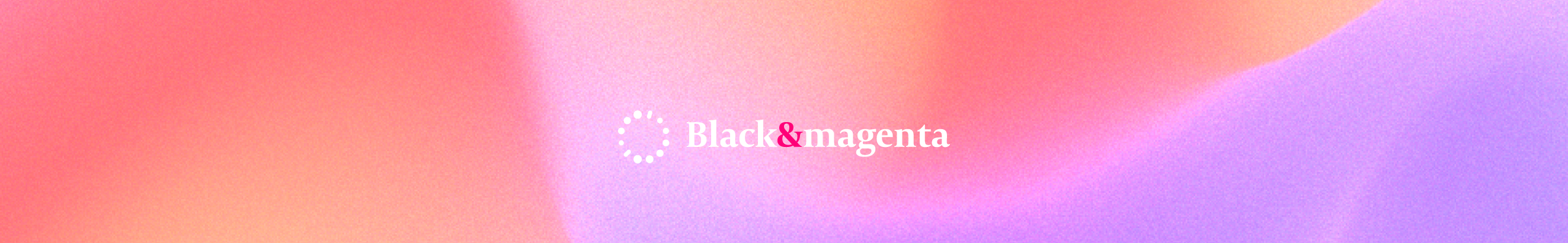 Banner de perfil de Black Magenta®